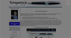Desktop Screenshot of korepetycje.zdamy.pl