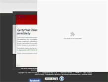 Tablet Screenshot of certyfikat.zdamy.pl